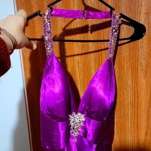 Purple prom dress size 6